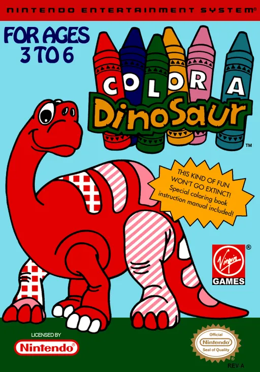 Color a Dinosaur (USA) (Beta)